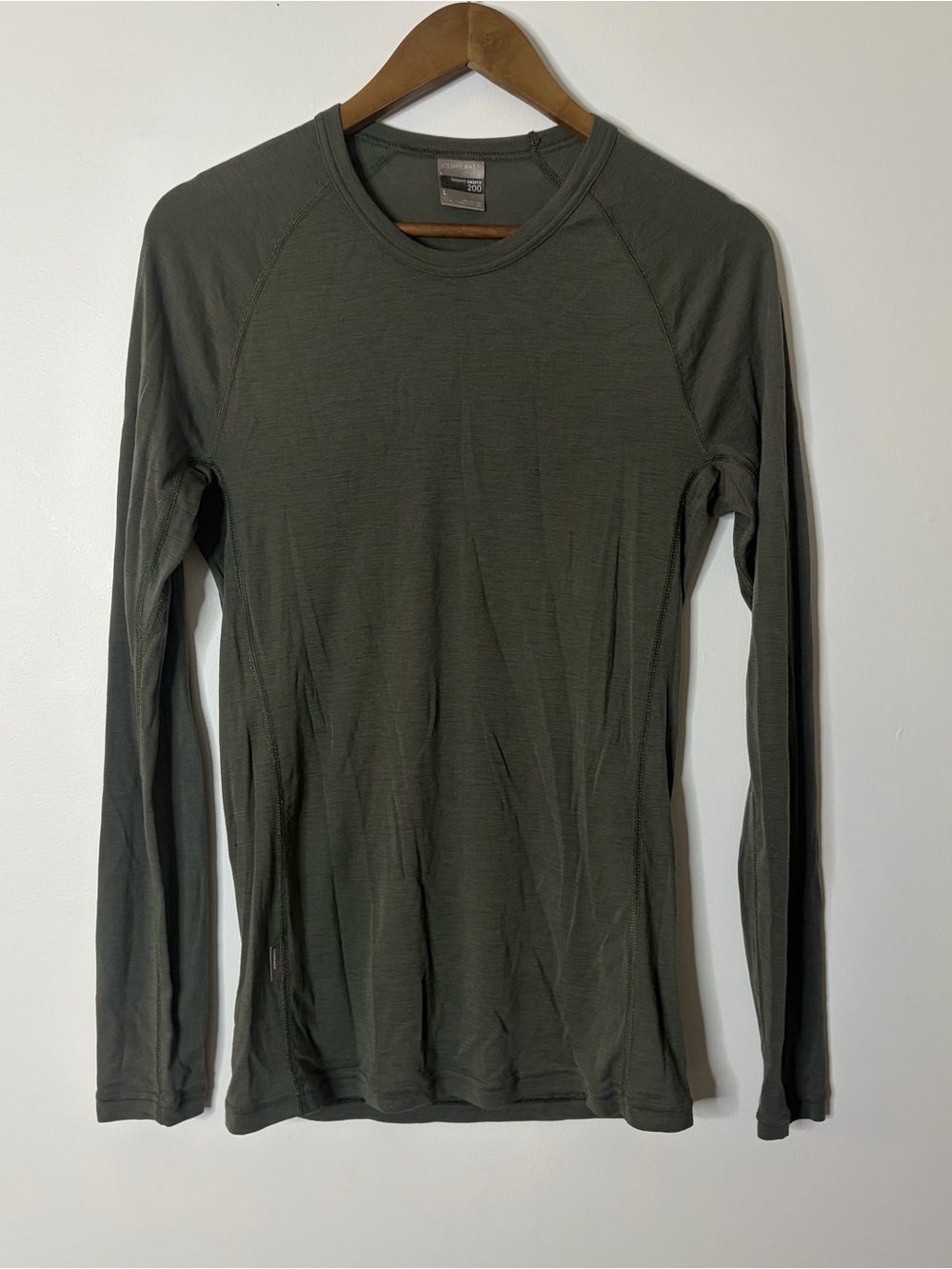 Icebreaker Longsleeve Bodyfit Basics Shirt Large
